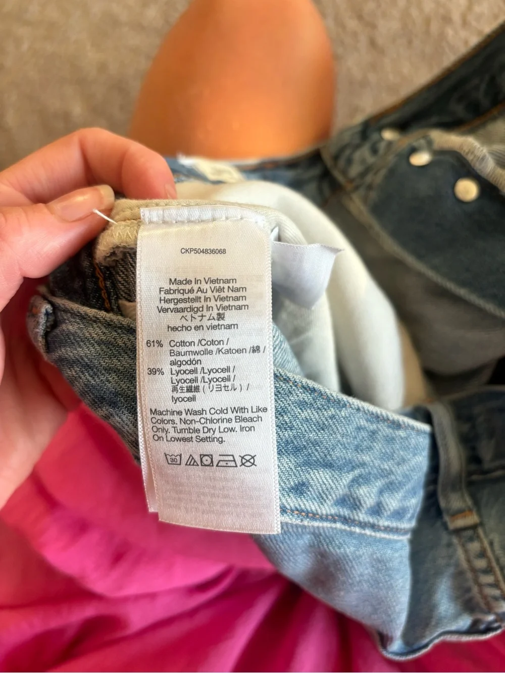 Madewell pleated denim shorts